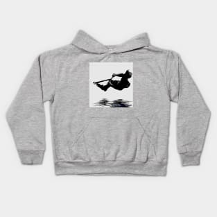 Midair Stunts - Scooter Rider Kids Hoodie